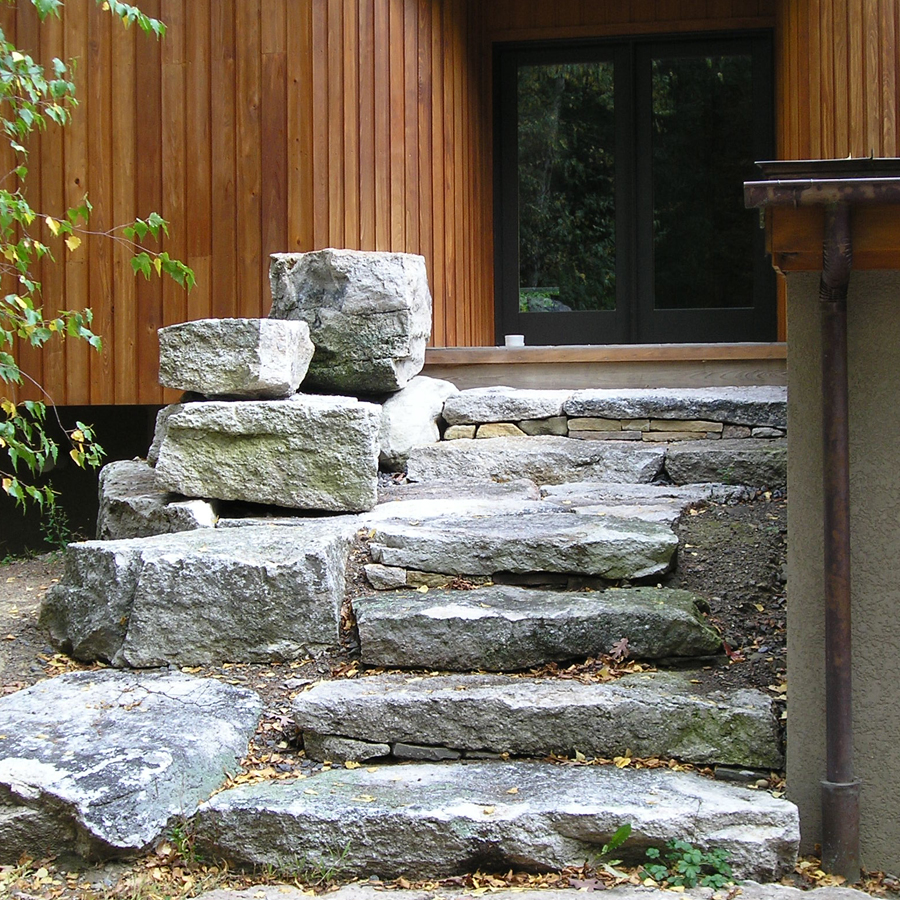 stone stairs