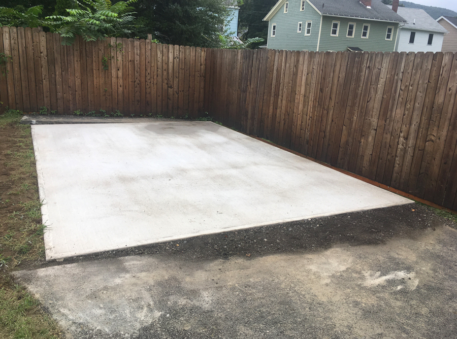 concrete slab